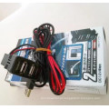 Adaptador de carregador de isqueiro de porta dupla universal 2 USB 12V 2.1A para Toyota Honda